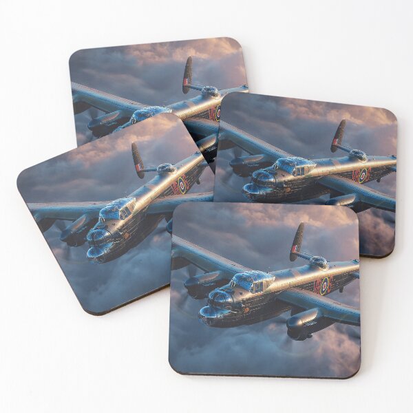 Item preview, Lancaster at Sunset at Sunrise Battle of Britain Memorial Flight designed and sold by Skyframe Aviation.