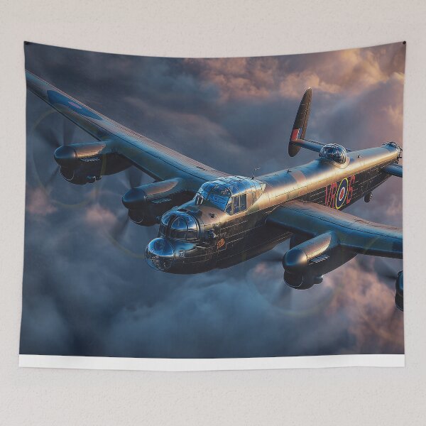 Item preview, Lancaster at Sunset at Sunrise Battle of Britain Memorial Flight designed and sold by Skyframe Aviation.