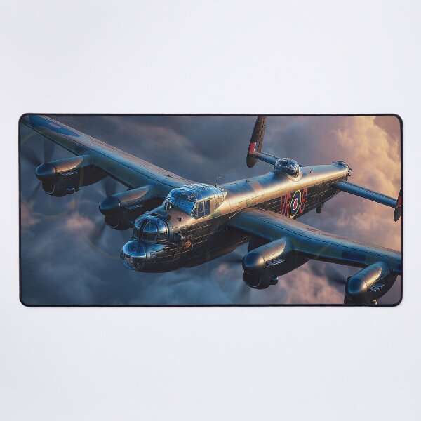 Item preview, Lancaster at Sunset at Sunrise Battle of Britain Memorial Flight designed and sold by Skyframe Aviation.