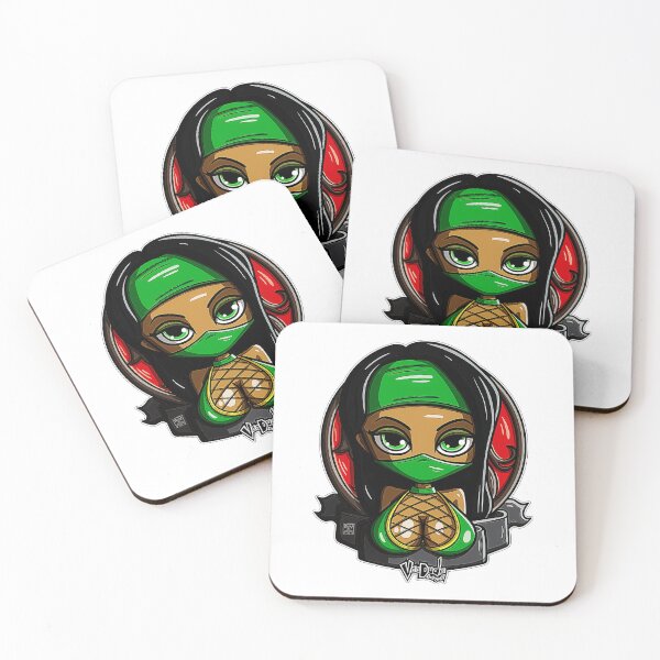 Item preview, Evil Jade Pin Up! - Mortal Kombat designed and sold by decameseta.