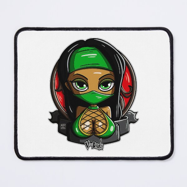 Item preview, Evil Jade Pin Up! - Mortal Kombat designed and sold by decameseta.