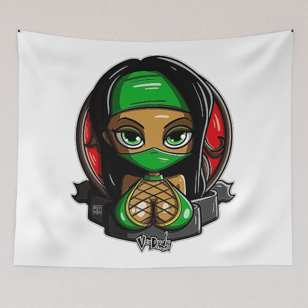 Item preview, Evil Jade Pin Up! - Mortal Kombat designed and sold by decameseta.