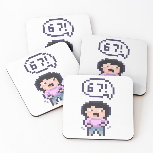Item preview, 6 7 sixseven Pixel Art Kid - Version 8 designed and sold by HeatherUnderground.