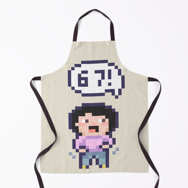 Item preview, 6 7 sixseven Pixel Art Kid - Version 8 designed and sold by HeatherUnderground.