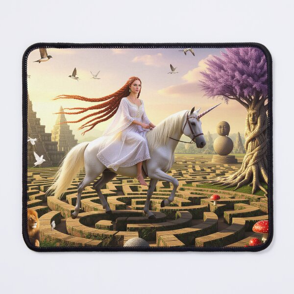 Item preview, Women on a Unicorn designed and sold by Sharon Schwalbe.