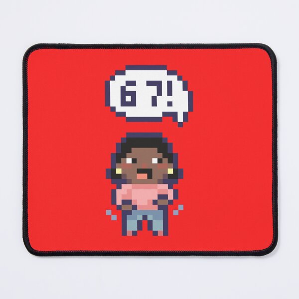Item preview, 6 7 sixseven Pixel Art Kid - Version 6 designed and sold by HeatherUnderground.