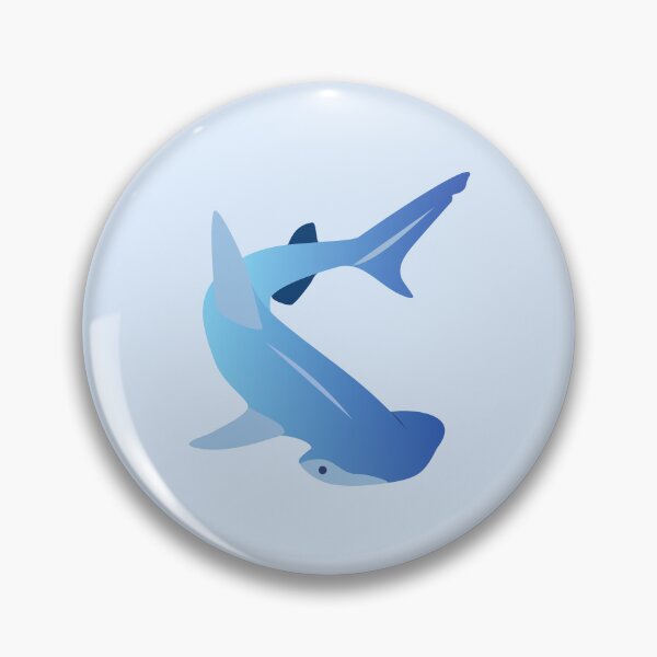 Item preview, Bonnethead Sharks – Light Blue designed and sold by typewithjuliette.
