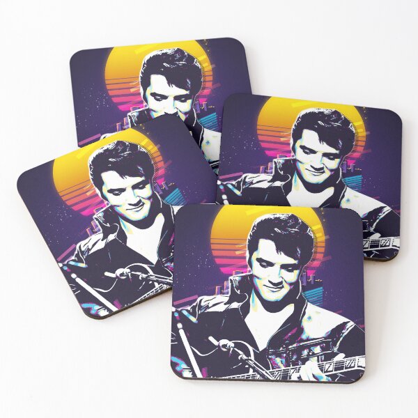 Item preview, Elvis Presley Retro Art designed and sold by SiksisArt.