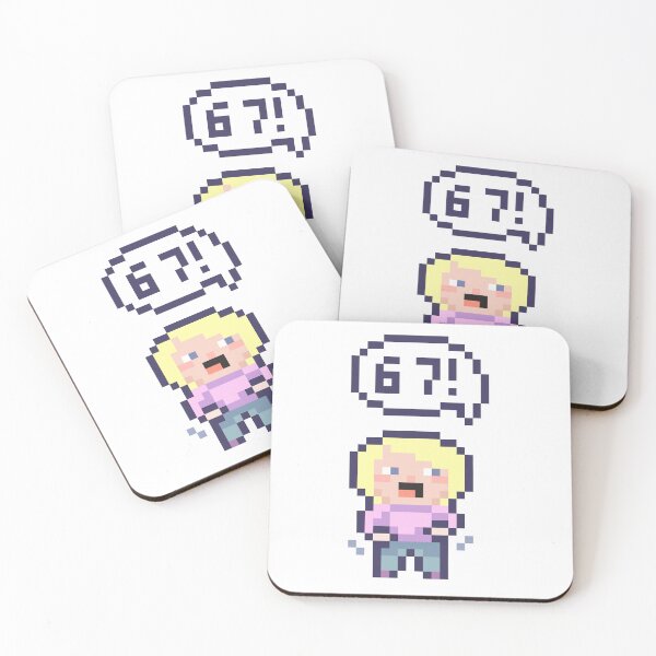 Item preview, 6 7 sixseven Pixel Art Kid - Version 5 designed and sold by HeatherUnderground.