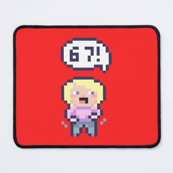 Item preview, 6 7 sixseven Pixel Art Kid - Version 5 designed and sold by HeatherUnderground.