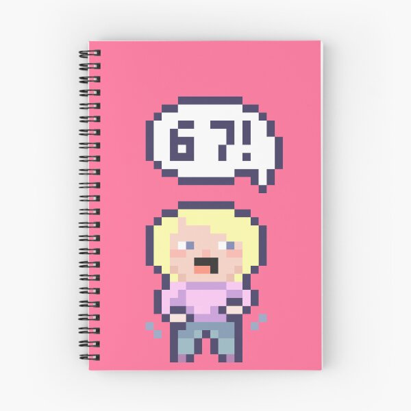 Item preview, 6 7 sixseven Pixel Art Kid - Version 5 designed and sold by HeatherUnderground.