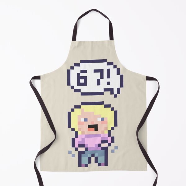 Item preview, 6 7 sixseven Pixel Art Kid - Version 5 designed and sold by HeatherUnderground.
