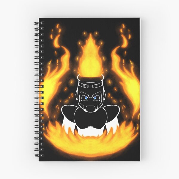 Item preview, Burning Anger of Justice - Mega Man designed and sold by Thynee's Merch shop.
