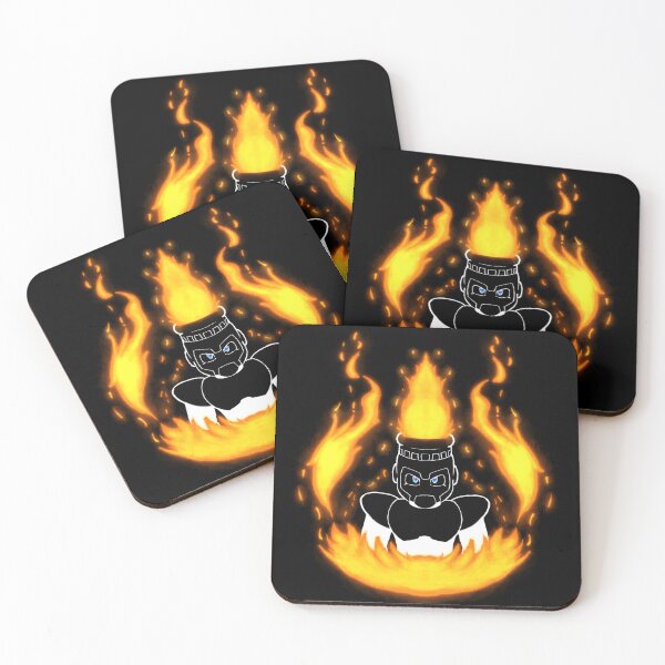 Item preview, Burning Anger of Justice - Mega Man designed and sold by Thynee's Merch shop.