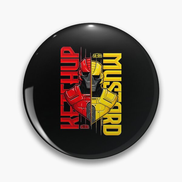 Item preview, Ketchup & Mustard - Mortal Kombat Ninjas designed and sold by decameseta.