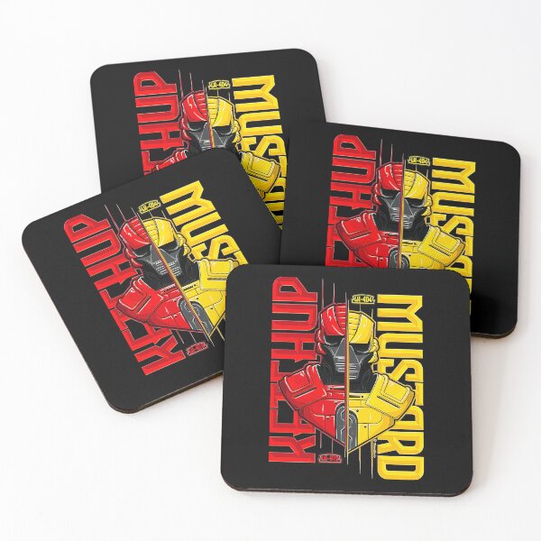 Item preview, Ketchup & Mustard - Mortal Kombat Ninjas designed and sold by decameseta.