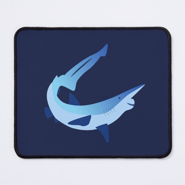 Item preview, Goblin Shark – Dark Blue designed and sold by typewithjuliette.