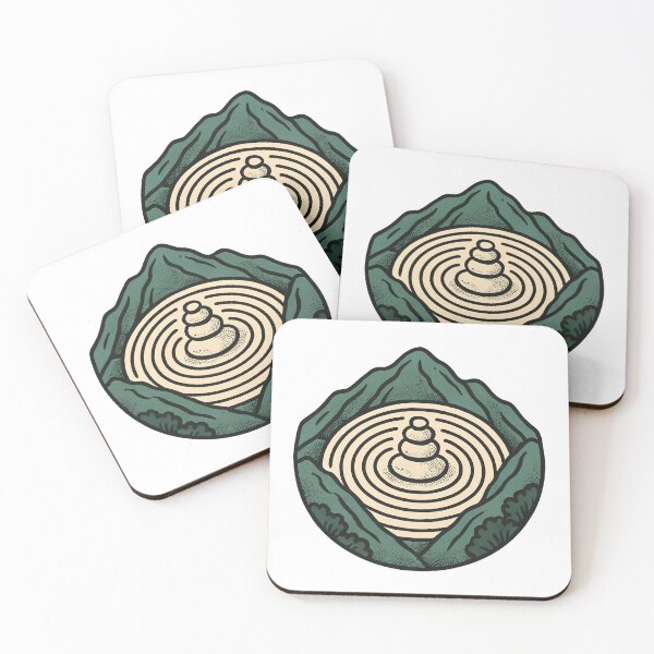Item preview, Summit Stone Meditation - Raked Mountain Zen designed and sold by sharifex.