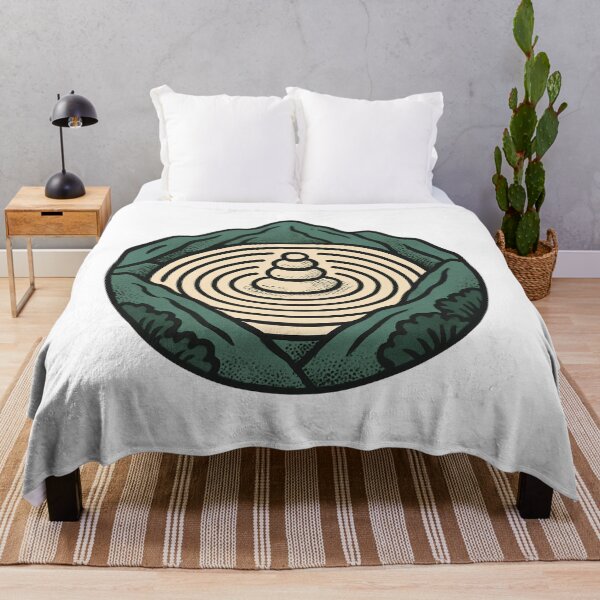 Item preview, Summit Stone Meditation - Raked Mountain Zen designed and sold by sharifex.