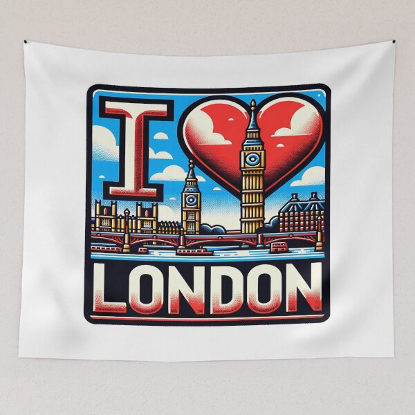 Item preview, I Love London designed and sold by Fastokart.