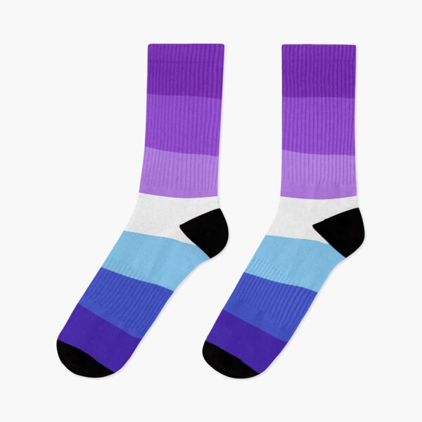 Item preview, Purple blue gay man flag (7-stripes, brighter) designed and sold by suitedevilz.