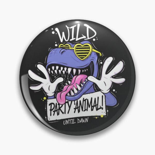 Item preview, Wild Party Animal Dinosaur Until Dawn Funny Cartoon T-Rex designed and sold by anandsiva2703.