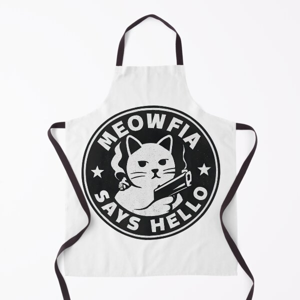 Item preview, Cat With Gun, Meowfia Says Hello designed and sold by graphic-genie.
