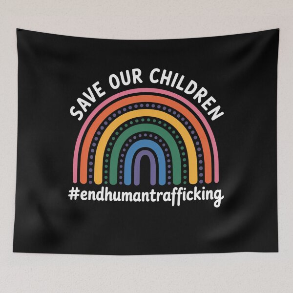 Item preview, Save our Children and End Human Trafficking Awareness designed and sold by Formatage.