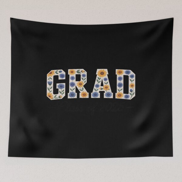 Item preview, Floral Pattern Grad – Class of 2025 Keepsake designed and sold by Idarmotar.
