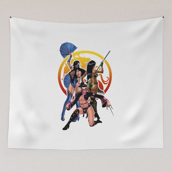 Item preview, Kitana, Mileena And Jade - Mortal Kombat designed and sold by decameseta.