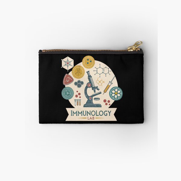 Item preview, Retro Immunology Lab – Vintage Science Illustration designed and sold by VividOrganica.