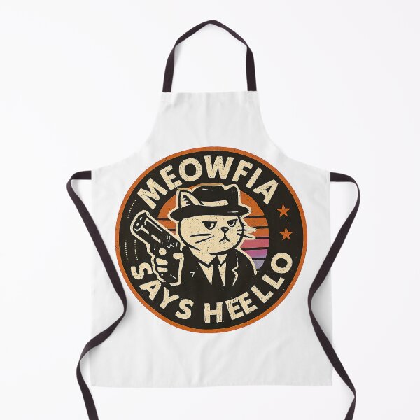 Item preview, Cat With Gun, Meowfia Says Hello designed and sold by graphic-genie.
