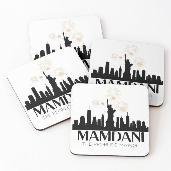 Item preview, MAMDANI - The People's Mayor NYC Victory Celebration designed and sold by PunkLadyPond.