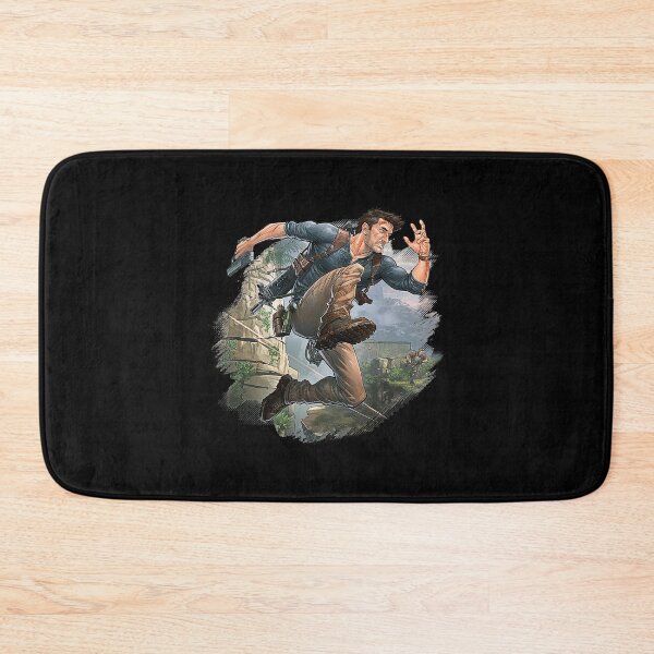 Item preview, Uncharted Nathan Drake Blue Shirt Pose designed and sold by Tobytuart.
