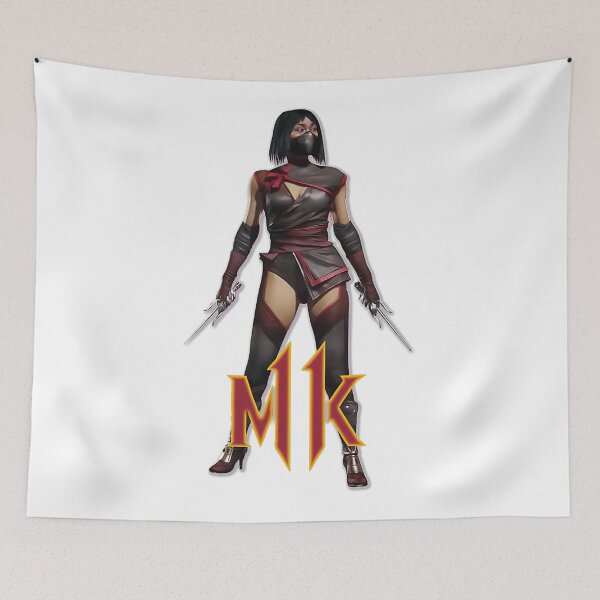 Item preview, Mileena Mk Mortal Kombat Mileena Art Twofaced Skin V designed and sold by decameseta.