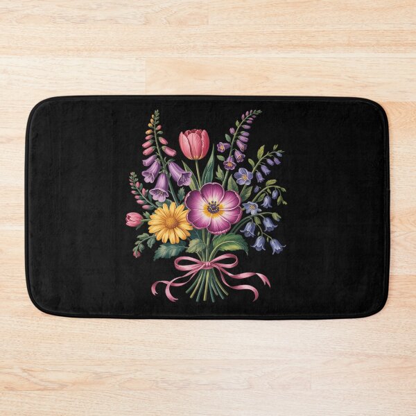 Artikelvorschau, Floral Wildflower Foxglove Daisy Tulip Botanical entworfen und verkauft von Idarmotar.