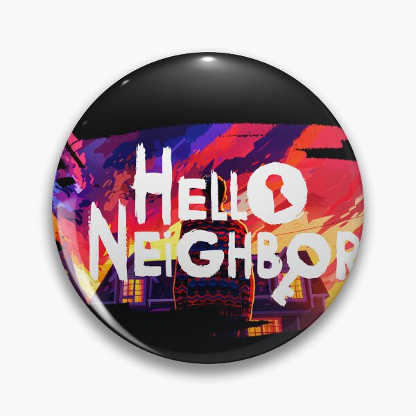 Item preview, Hello Neighbor Fan Art | Colorful Horror Game Design designed and sold by DarYang.