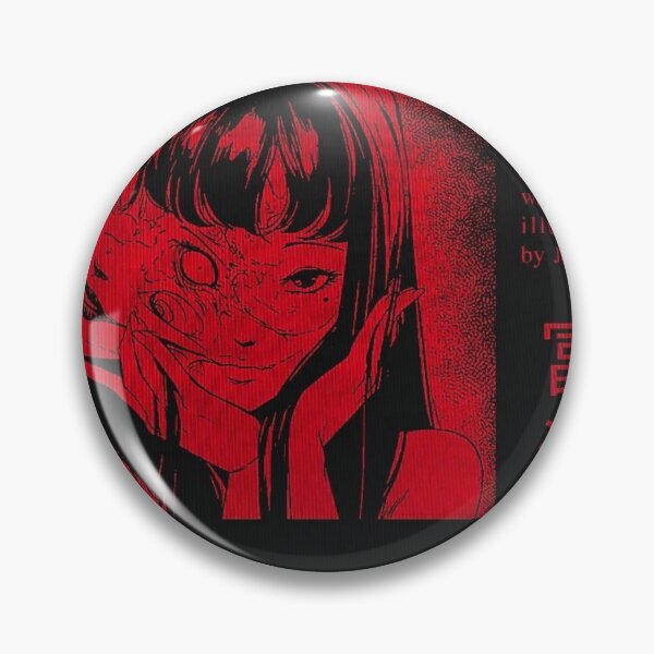 Item preview, Horror Manga Girl Red Panel Poster designed and sold by Adronia.