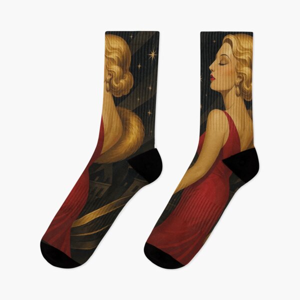 Item preview, Glamour in Paris, vintage woman at the Eiffel Tower designed and sold by Mauswohn.