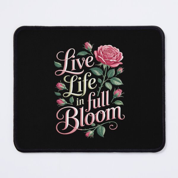 Item preview, Flourish Rose Bloom Floral Script Vine designed and sold by Idarmotar.