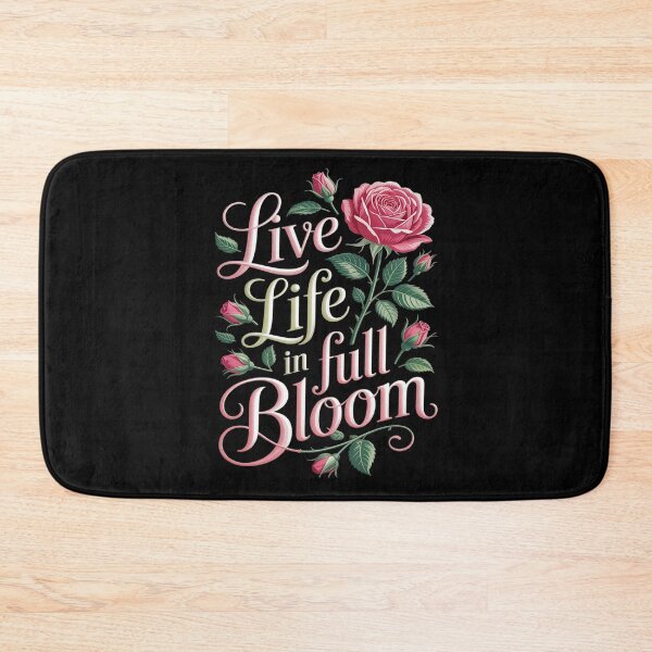 Item preview, Flourish Rose Bloom Floral Script Vine designed and sold by Idarmotar.