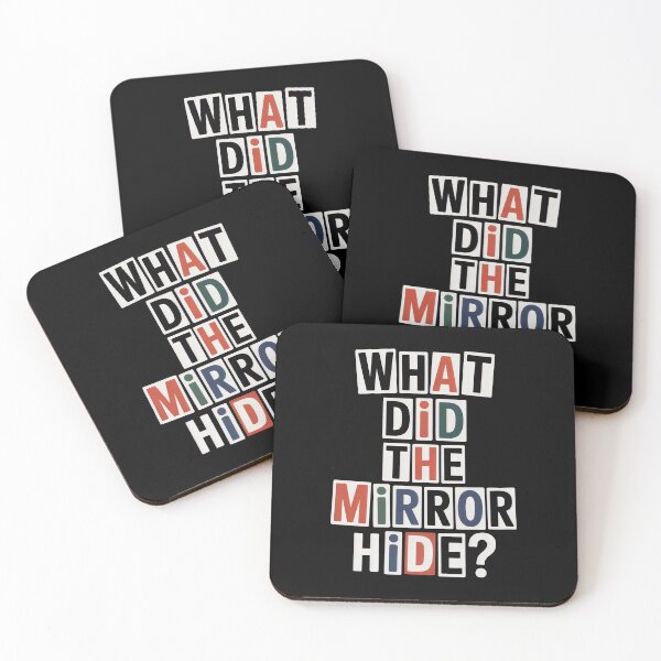 Item preview, Stylized Thriller Question in White Tiles and Deep Shadows designed and sold by SplashTastic.