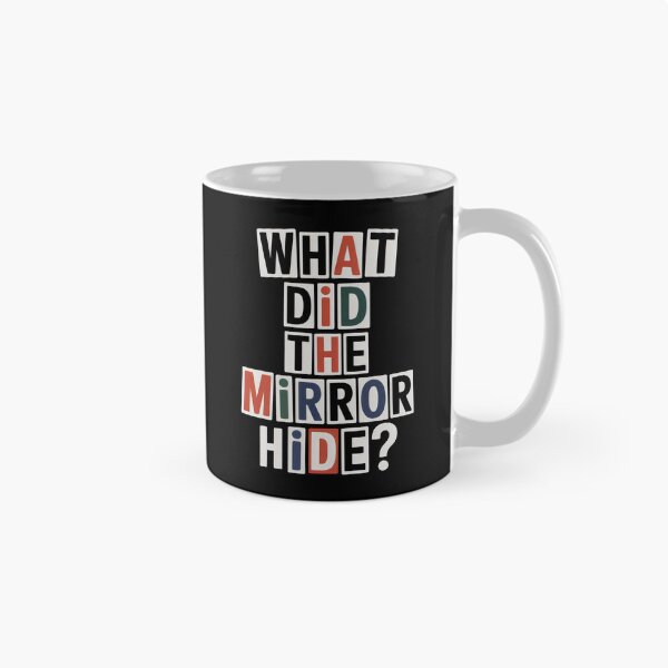 Item preview, Stylized Thriller Question in White Tiles and Deep Shadows designed and sold by SplashTastic.