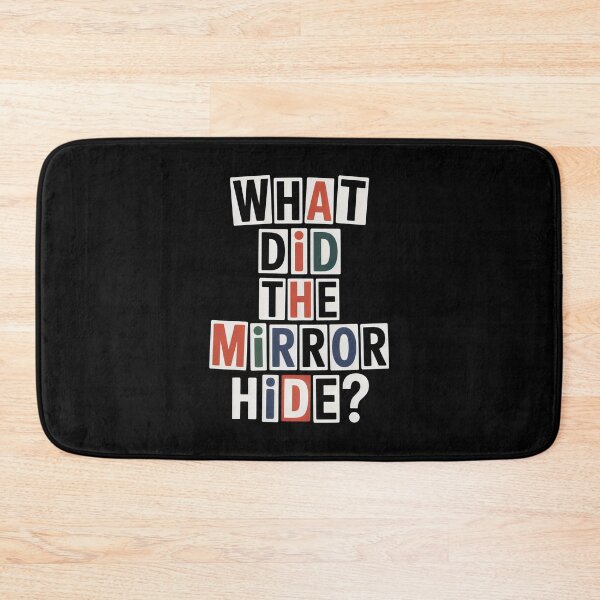 Item preview, Stylized Thriller Question in White Tiles and Deep Shadows designed and sold by SplashTastic.