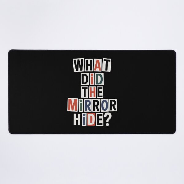 Item preview, Stylized Thriller Question in White Tiles and Deep Shadows designed and sold by SplashTastic.