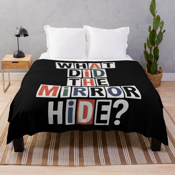 Item preview, Stylized Thriller Question in White Tiles and Deep Shadows designed and sold by SplashTastic.