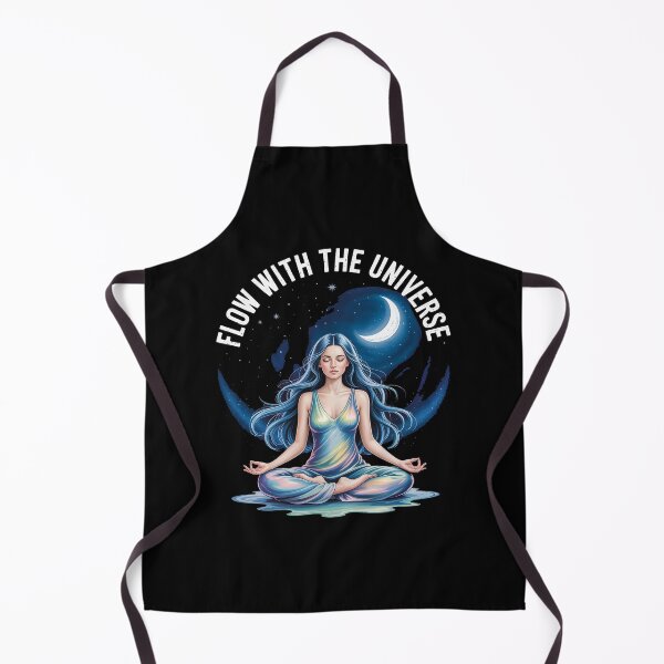 Item preview, Flow with The Universe Yoga Affirmation designed and sold by Idarmotar.