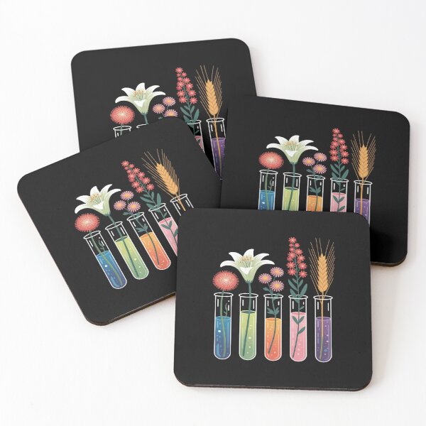 Item preview, Flower Test Tube Chemistry Laboratory Tech Science Teacher designed and sold by Idarmotar.
