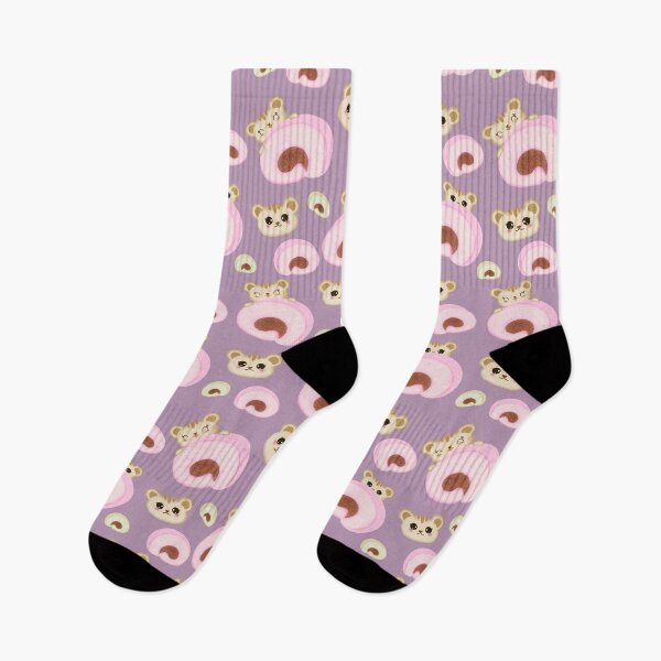 Item preview, Kawaii Hamster & Choco Roll Pastel Pattern designed and sold by Preeyanc.
