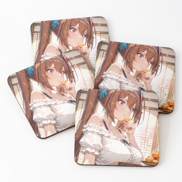 Item preview, Daiwa Scarlet Uma Musume Pretty Derby Anime Girl Peaceful Kotatsu Time designed and sold by TorbenKuhano.